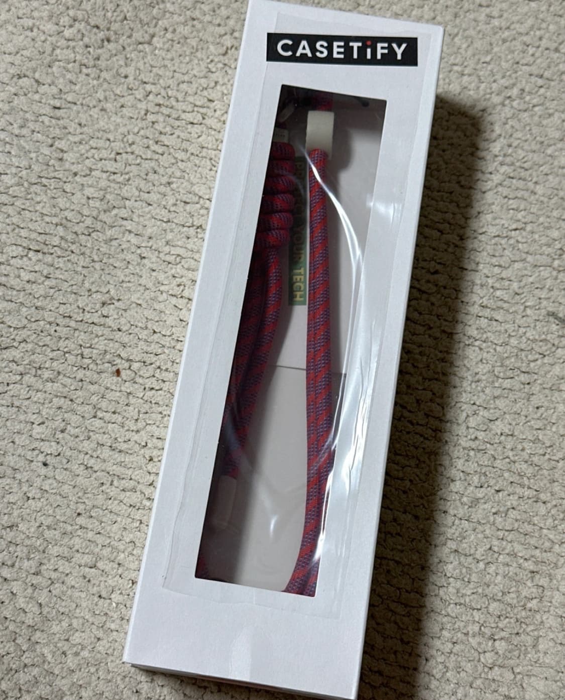 케이스티파이 손목 스트랩 한정판(레드) 미개봉새상품 상품이미지1