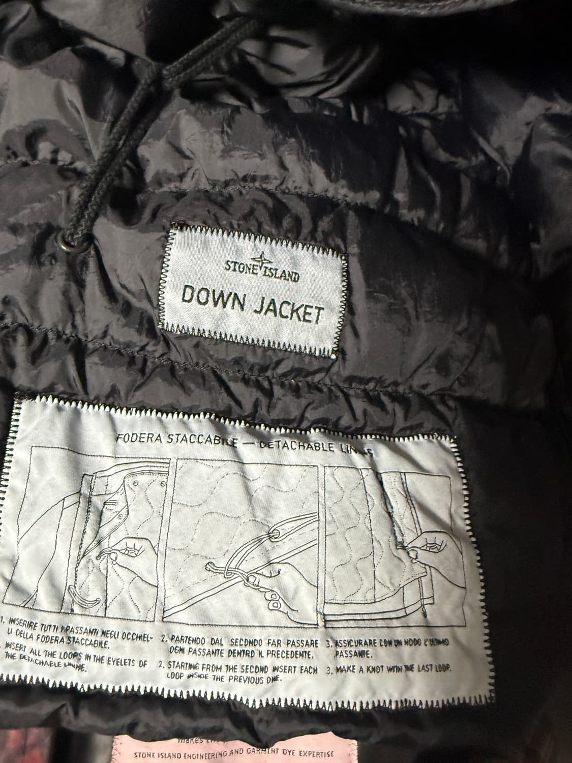 스톤아일랜드  라쏘 고마토 분리형 자켓 상품이미지4