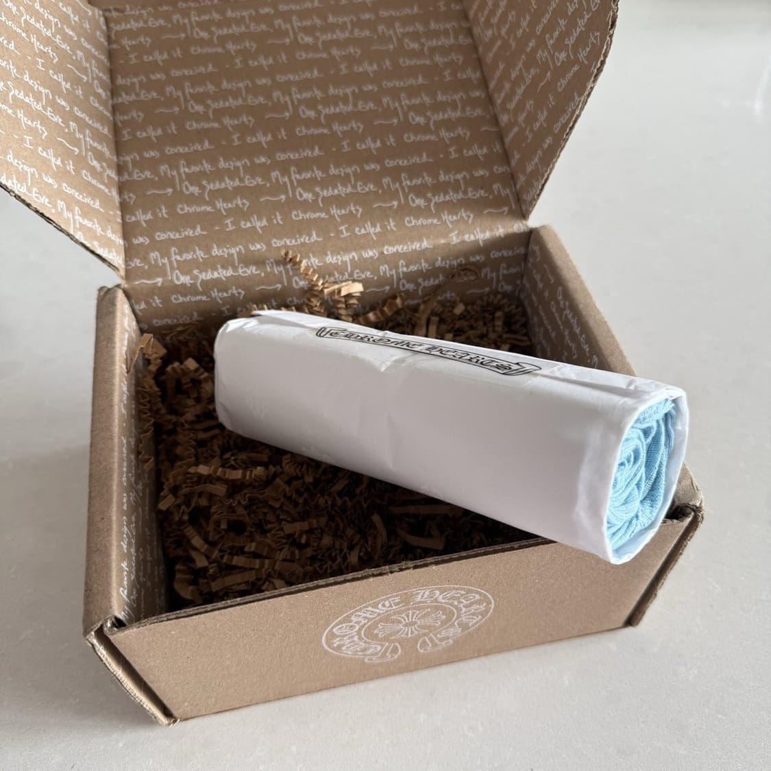 [L]크롬하츠 홀스슈 립 탱크탑 베이비 블루 상품이미지5