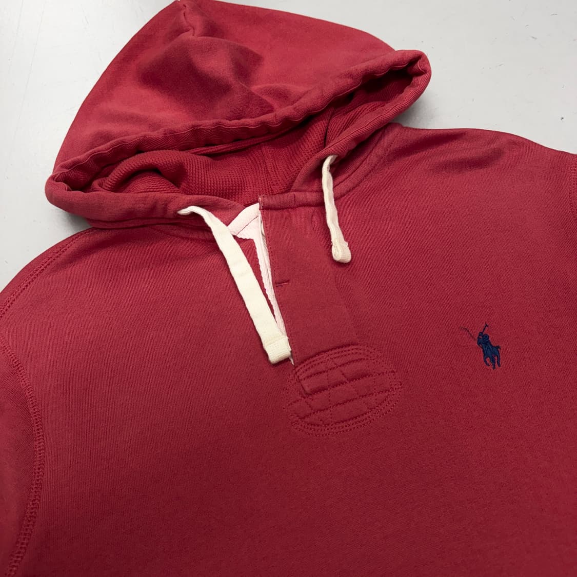폴로 포니 스냅 버튼 후드티 상품이미지3