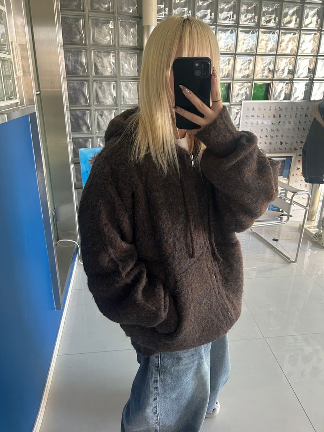 SHAGGY HOODIE 샤기 후드티 상품이미지1