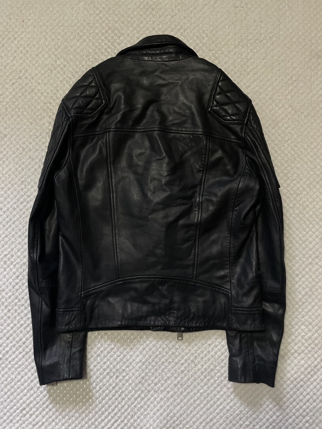 ALL SAINTS 웨스턴 무드 2WAY 램스킨 양가죽 라스코 레더 상품이미지2