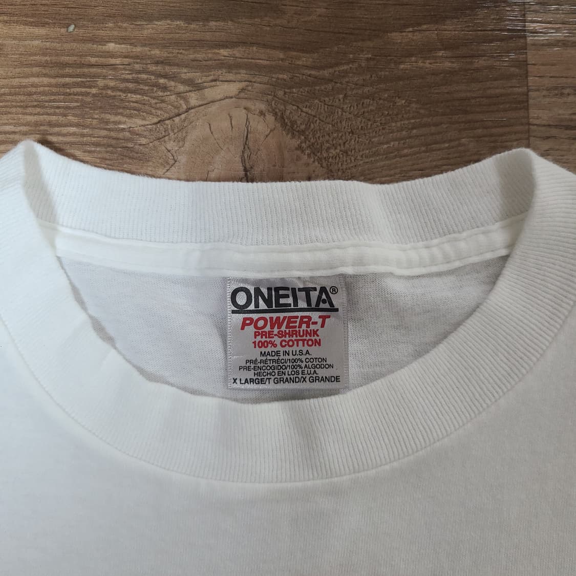 (XL105) USA 90s 오네이타 빈티지 반팔 티 티셔츠 싱글스티치 상품이미지10