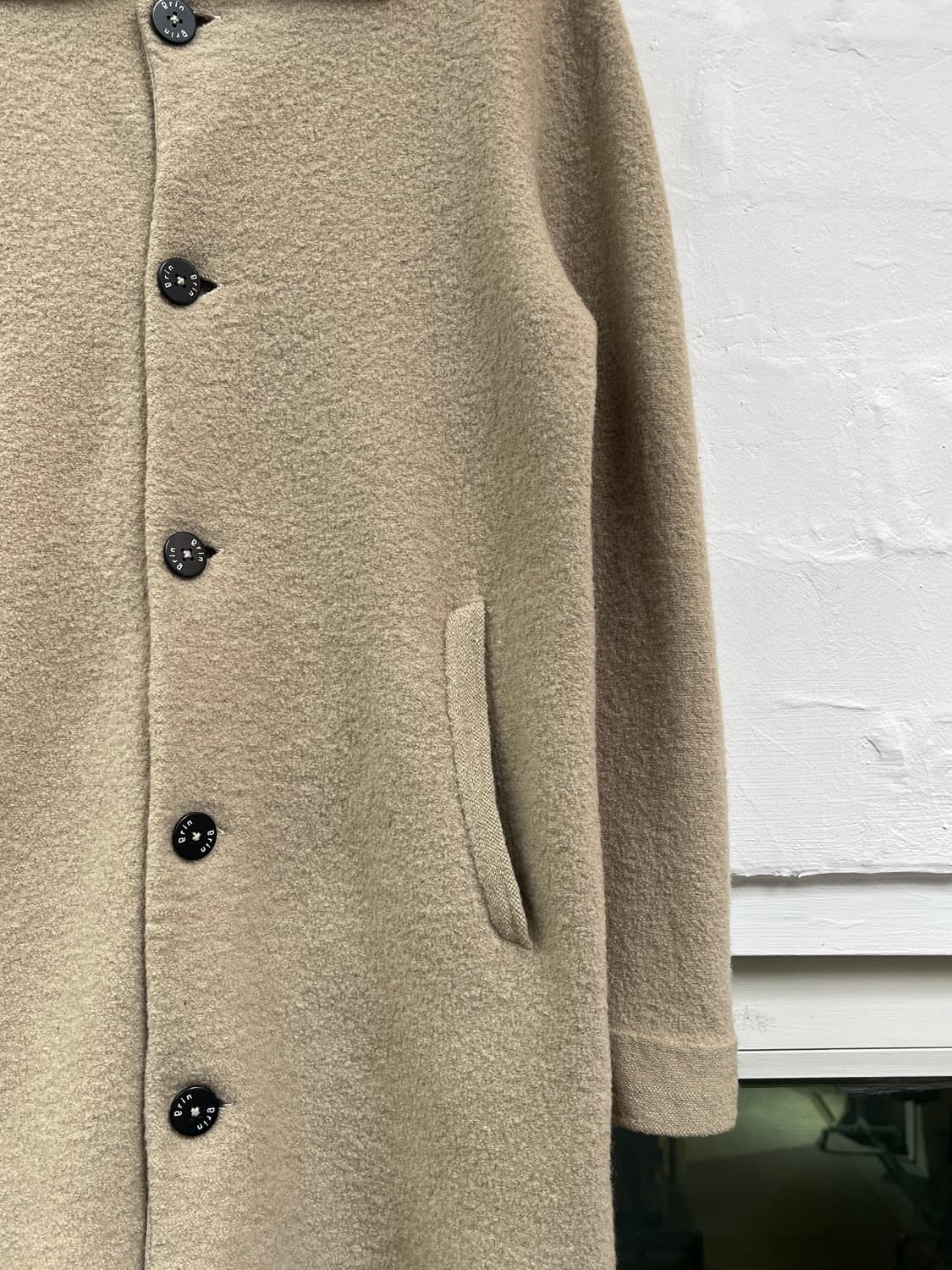 Amugrin 베이지 울 코트 2 상품이미지3