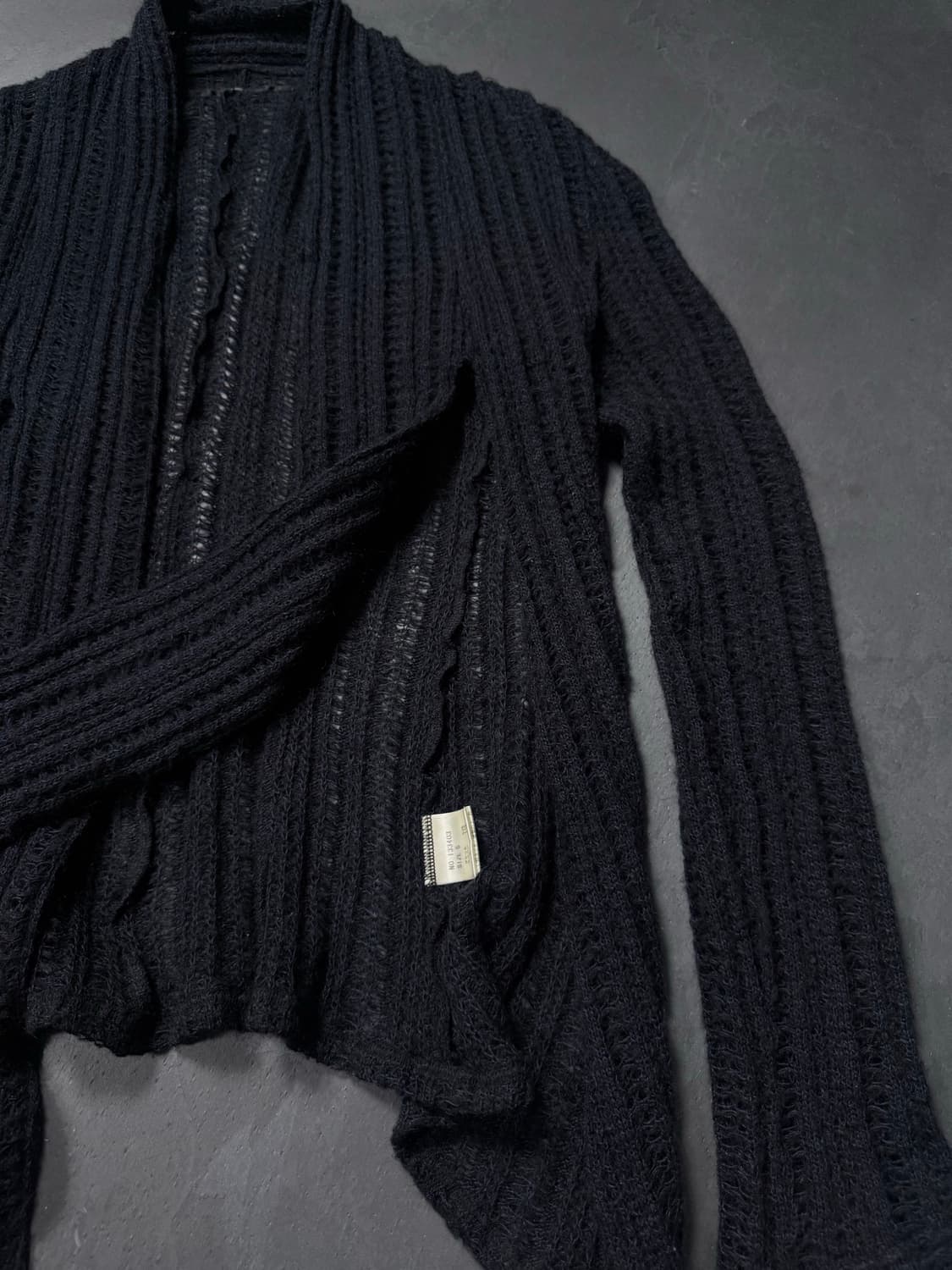 YASUYUKI ISHII OpenFront Layered Cadigan 상품이미지6