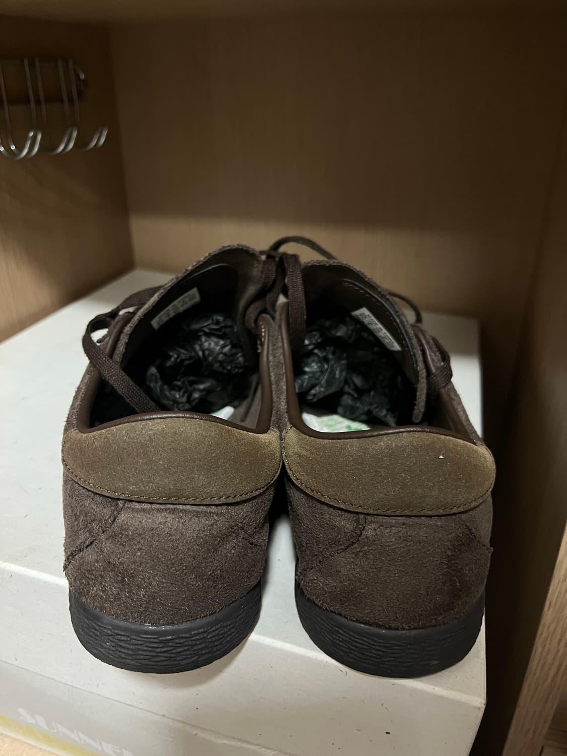 아디다스 토바코 그루엔 다크브라운 255사이즈 팝니다 상품이미지6