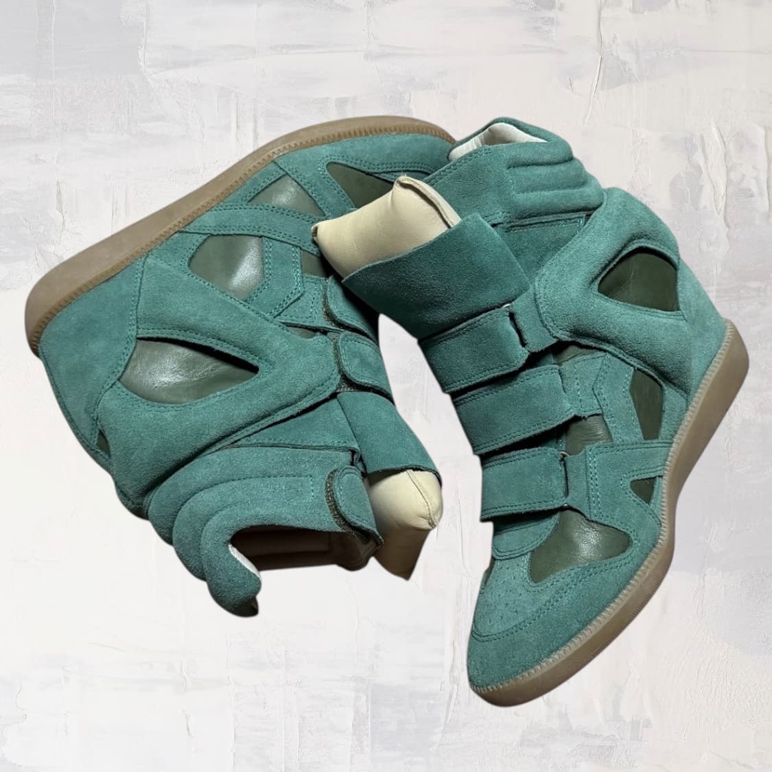 (풀구성 새상품) 이자벨 마랑 베켓 스니커즈 그린 36 상품이미지1