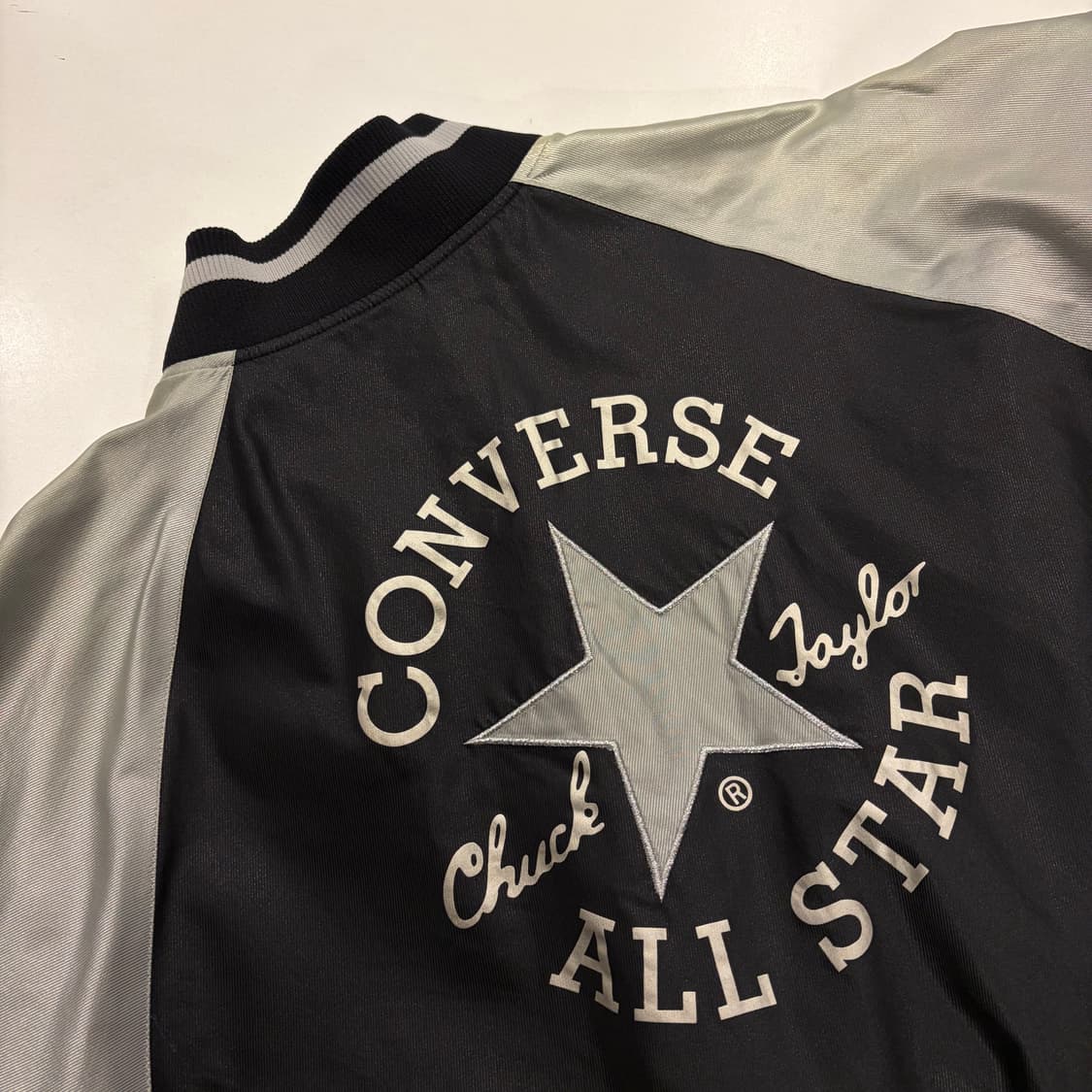[100] 컨버스 올스타 블랙 그레이 나그랑 자켓 B814 상품이미지8