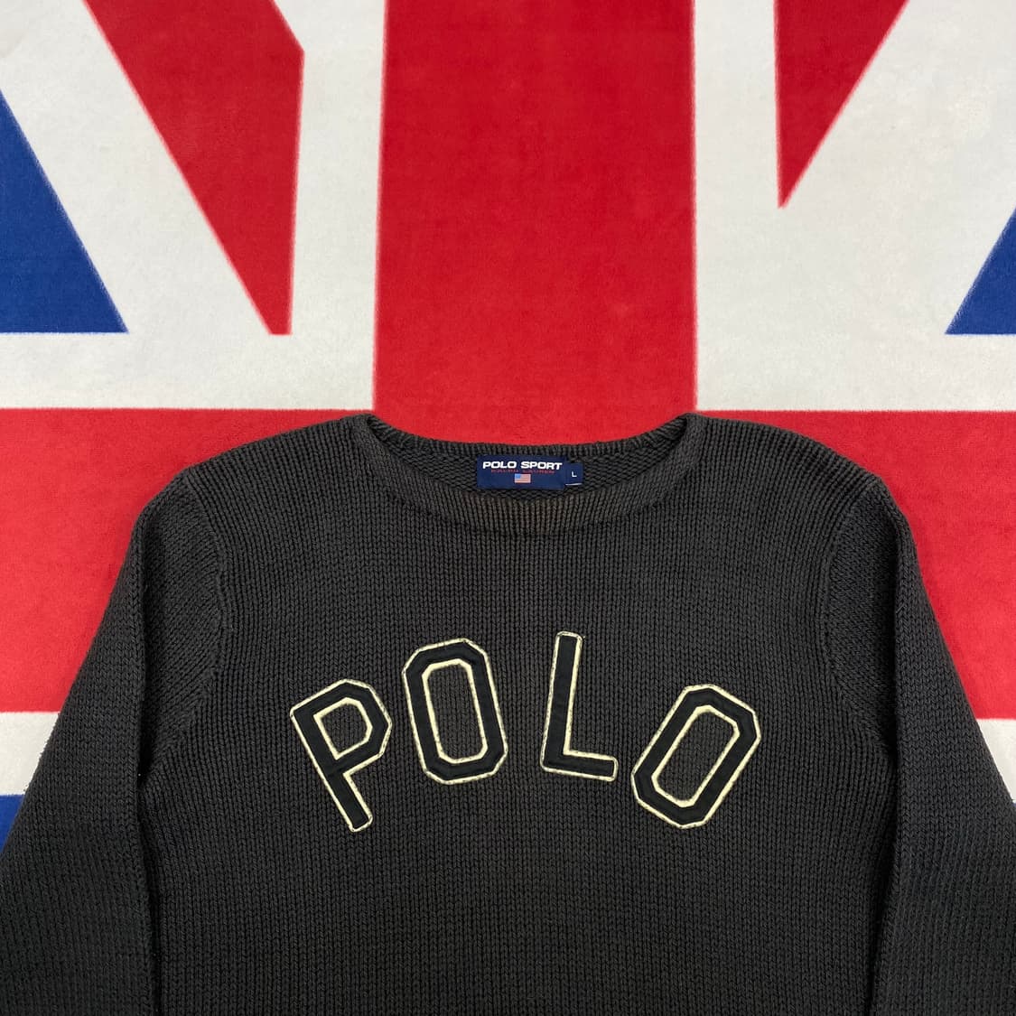 폴로스포츠 빅로고 니트 L  상품이미지3