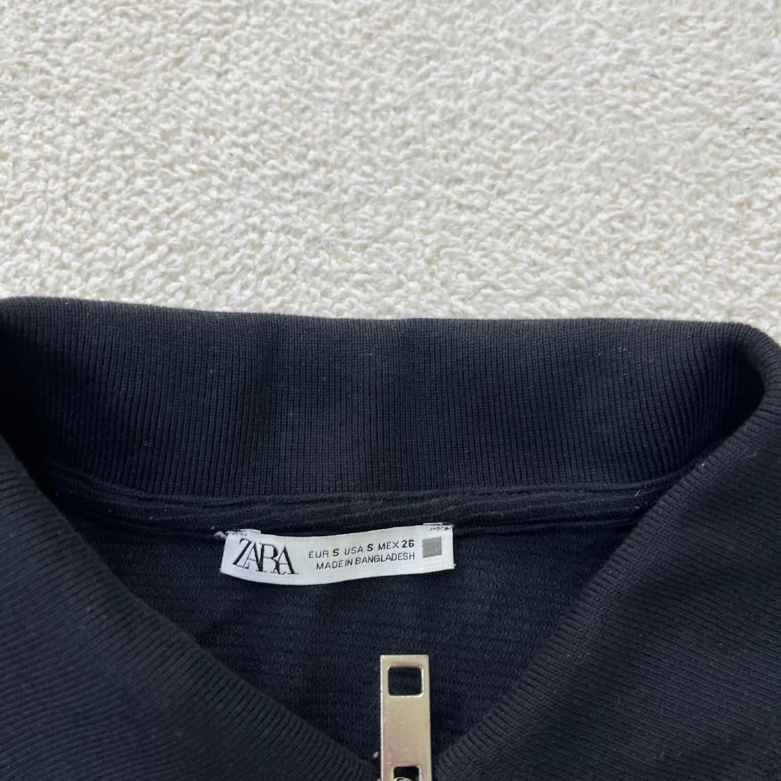 S 자라 여성 반집업 원피스 0402M 상품이미지2