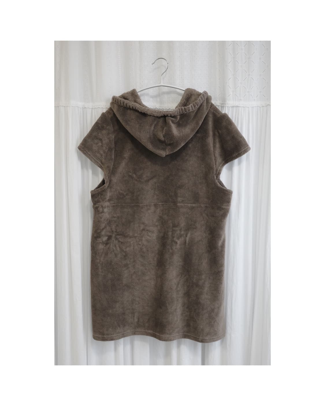 Pom-pom Hood Dress 상품이미지3