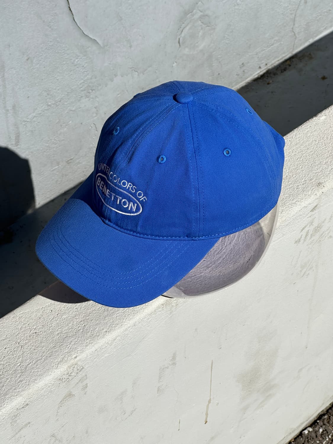 [F] 베네통 블루 볼캡 모자 상품이미지2