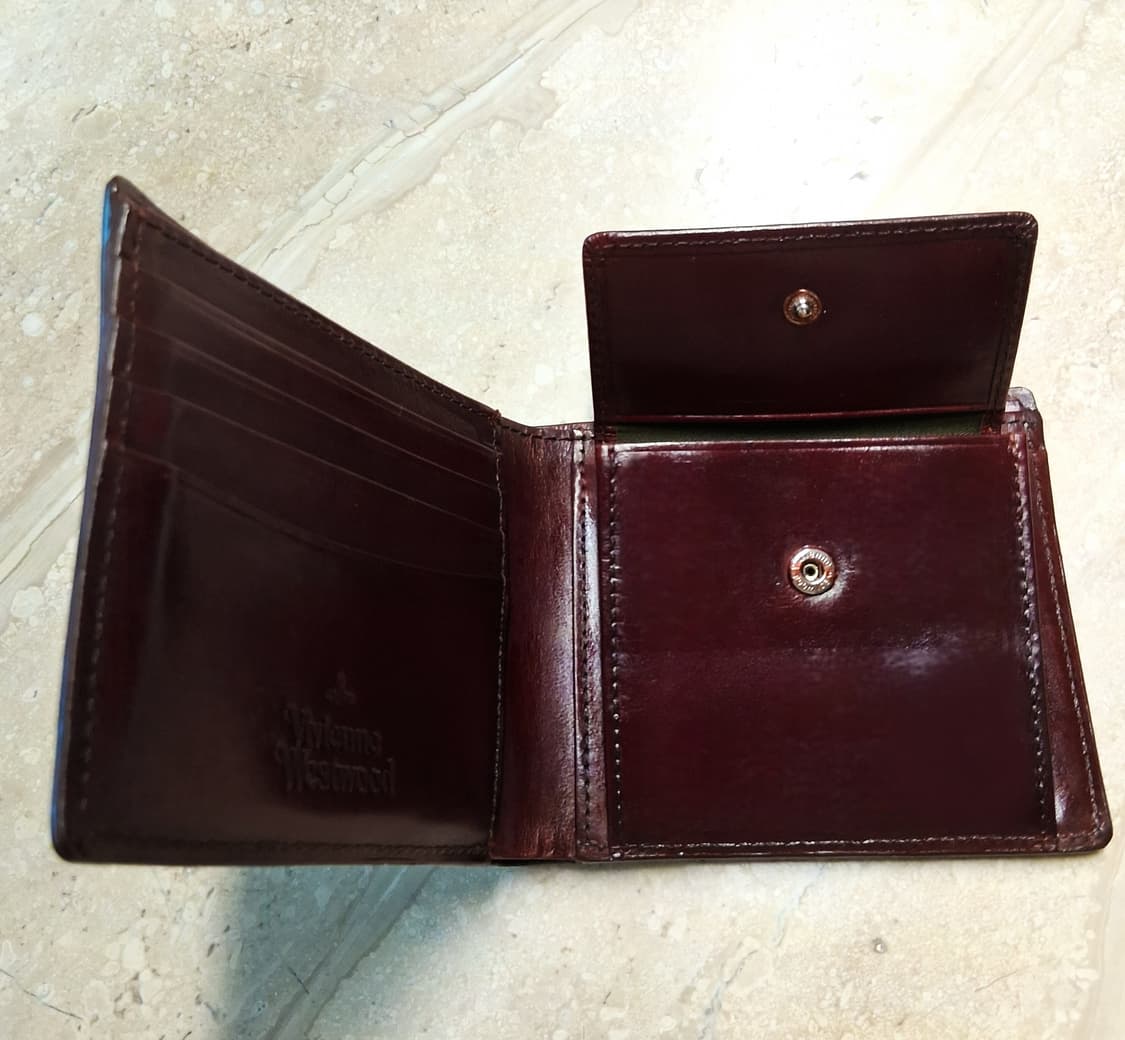 비비안웨스트우드 orb라인 음각 코인포켓 반지갑 상품이미지6