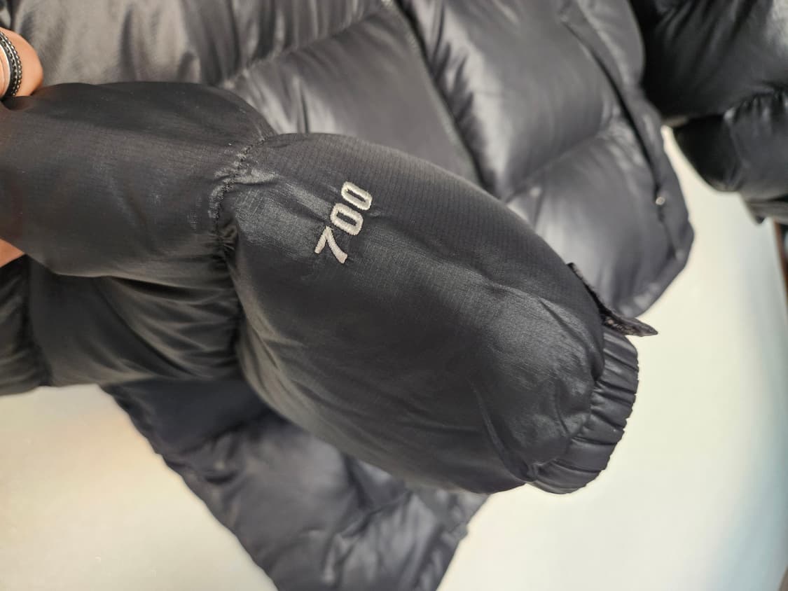 노스페이스 눕시 700 블랙 구스다운 패딩 105 110사이즈 상품이미지5