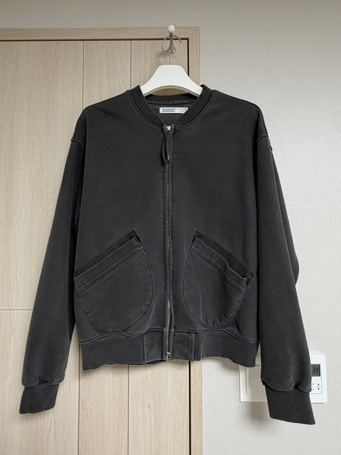 노운 faded sweat blouson (charcoal) 1 상품이미지1