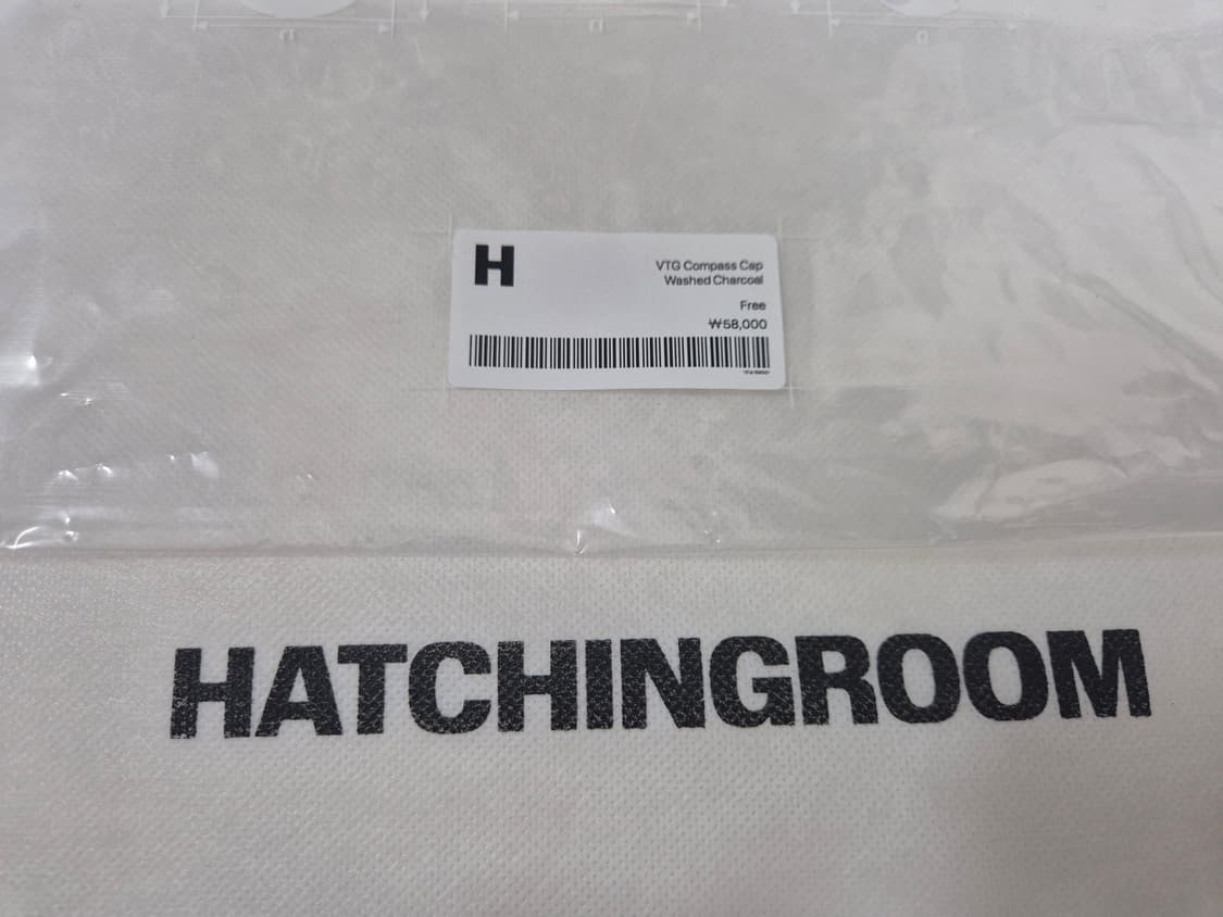 한로로 X 해칭룸 VTG Compass 볼캡 상품이미지4