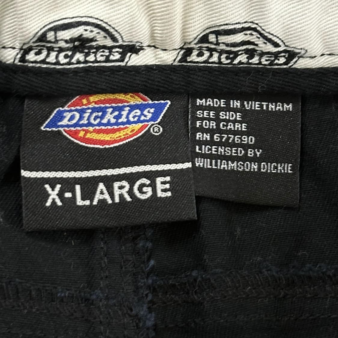 디키즈 오리지널 블랙 카고팬츠 (XL) 상품이미지7