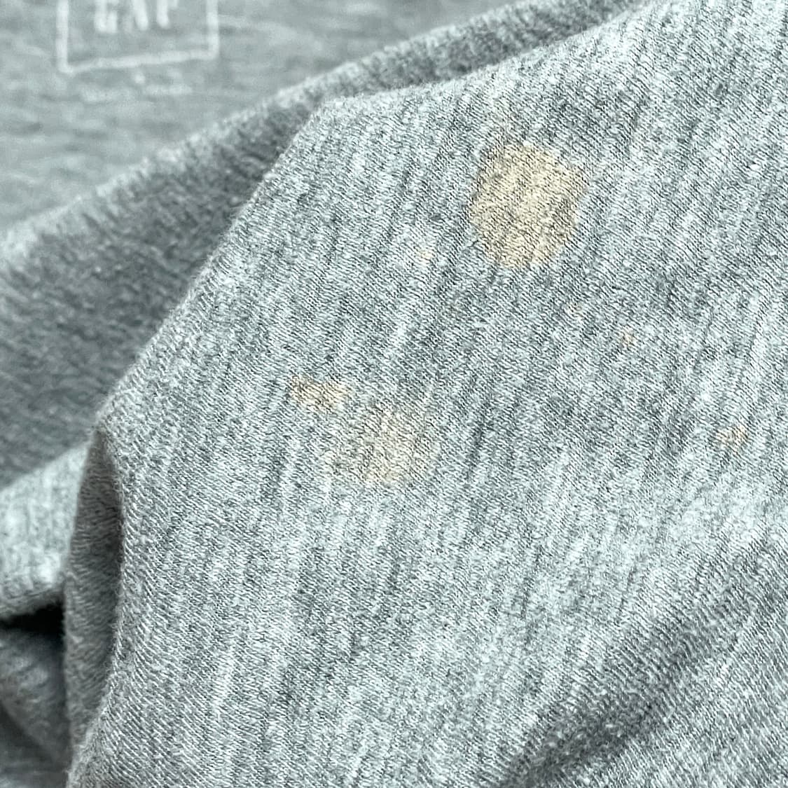 갭 스펠로고 USA 그레이 반팔 티셔츠 남성S 상품이미지6