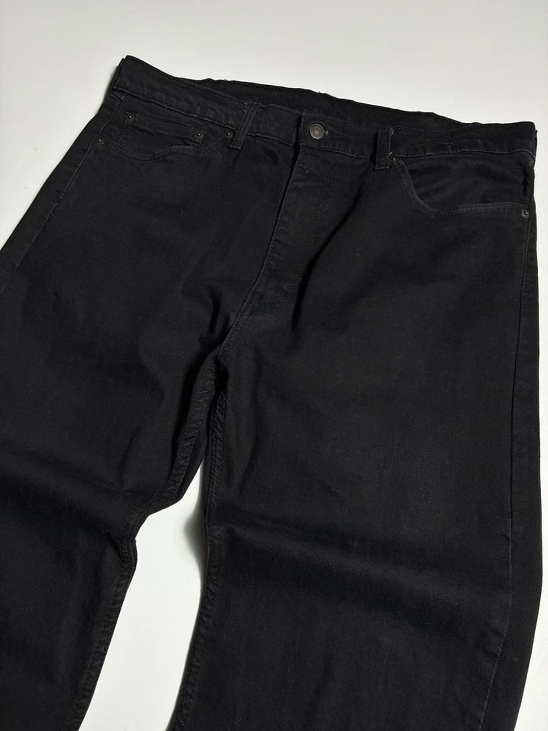 리바이스 00's 505 블랙 데님 팬츠 R1610 상품이미지2