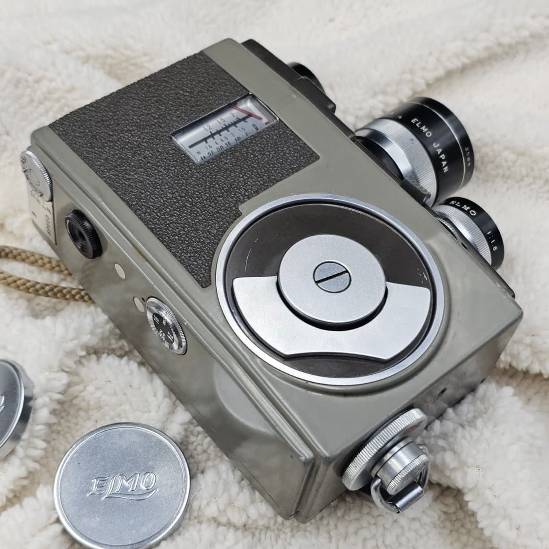 정상작동 엘모 빈티지 8mm 무비카메라 ELMO 필름카메라 필카 캠코더 상품이미지5