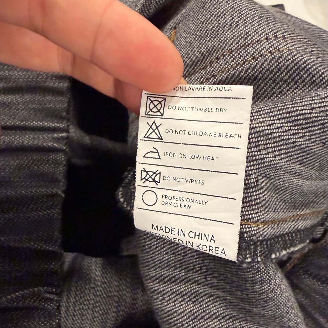 [2] 디미트리블랙 블랙 데님 블루종 자켓 B289 상품이미지9