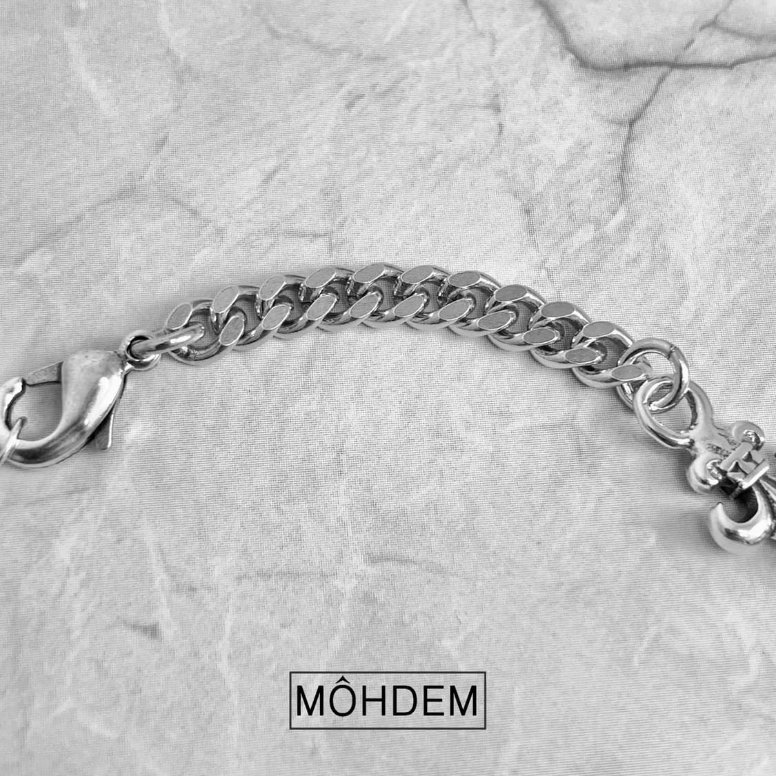 (Unise) 크로스6 실버 체인팔찌 상품이미지7