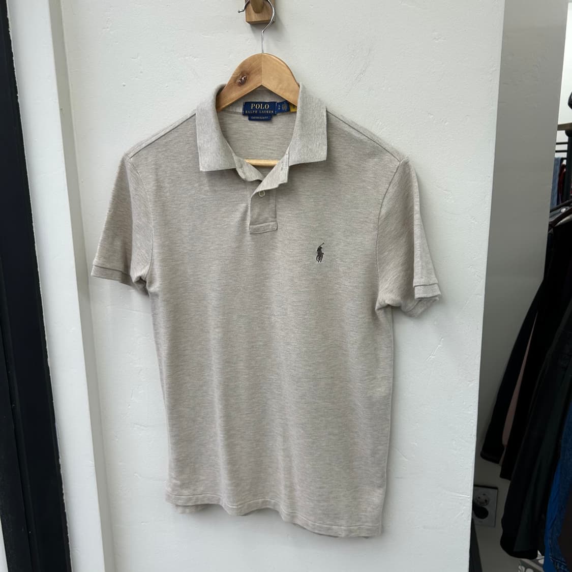 16660 - 폴로 랄프로렌 오트밀 반팔 카라티 상품이미지2