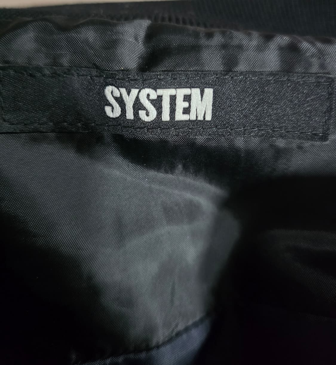 시스템 가죽배색 블루종 자켓. 
싸이즈 95  남자. 상품이미지4