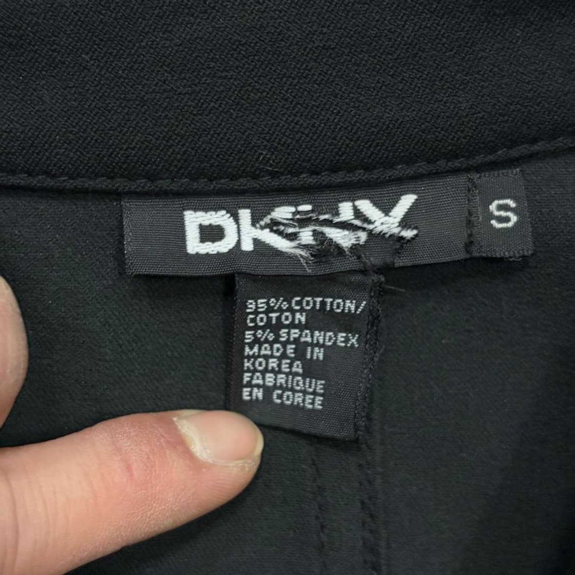 dkny 코튼 싱글 코트 v2294 상품이미지6