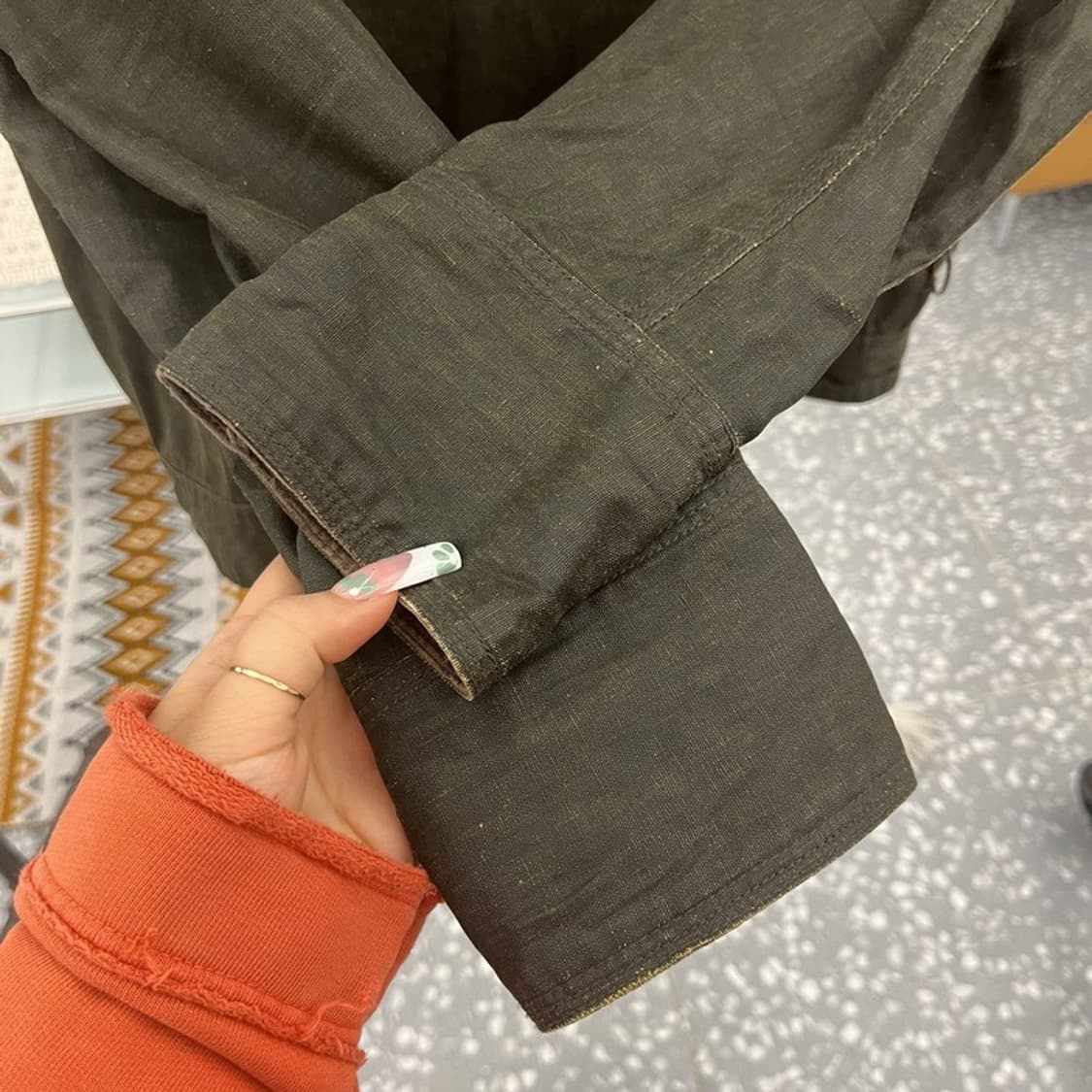 슈퍼드라이 빈티지 밀리터리 리미티드 바버 워크 자켓 95 C11052 상품이미지7