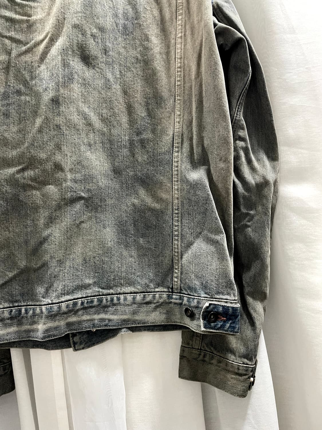 릭오웬스/ 슬레이브 데님 자켓/ L 상품이미지7
