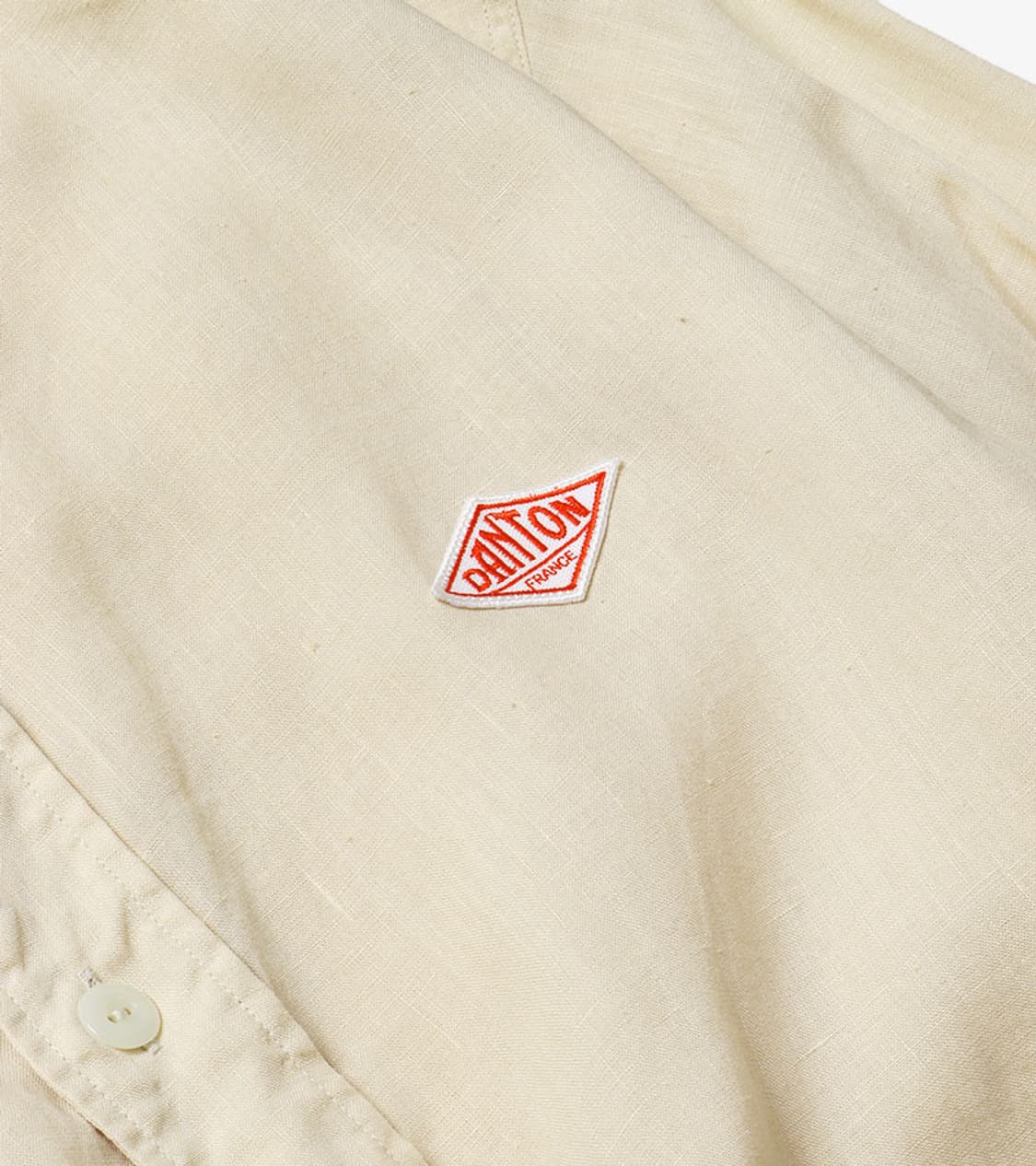 DANTON - BAND COLLAR LINEN SHIRT 상품이미지6