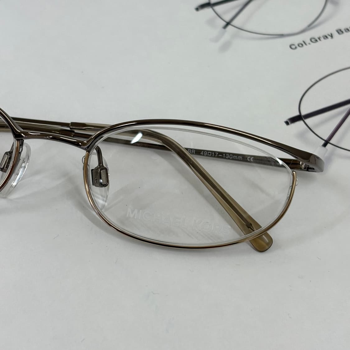 마이클코어스 반무테 빈티지안경 상품이미지4