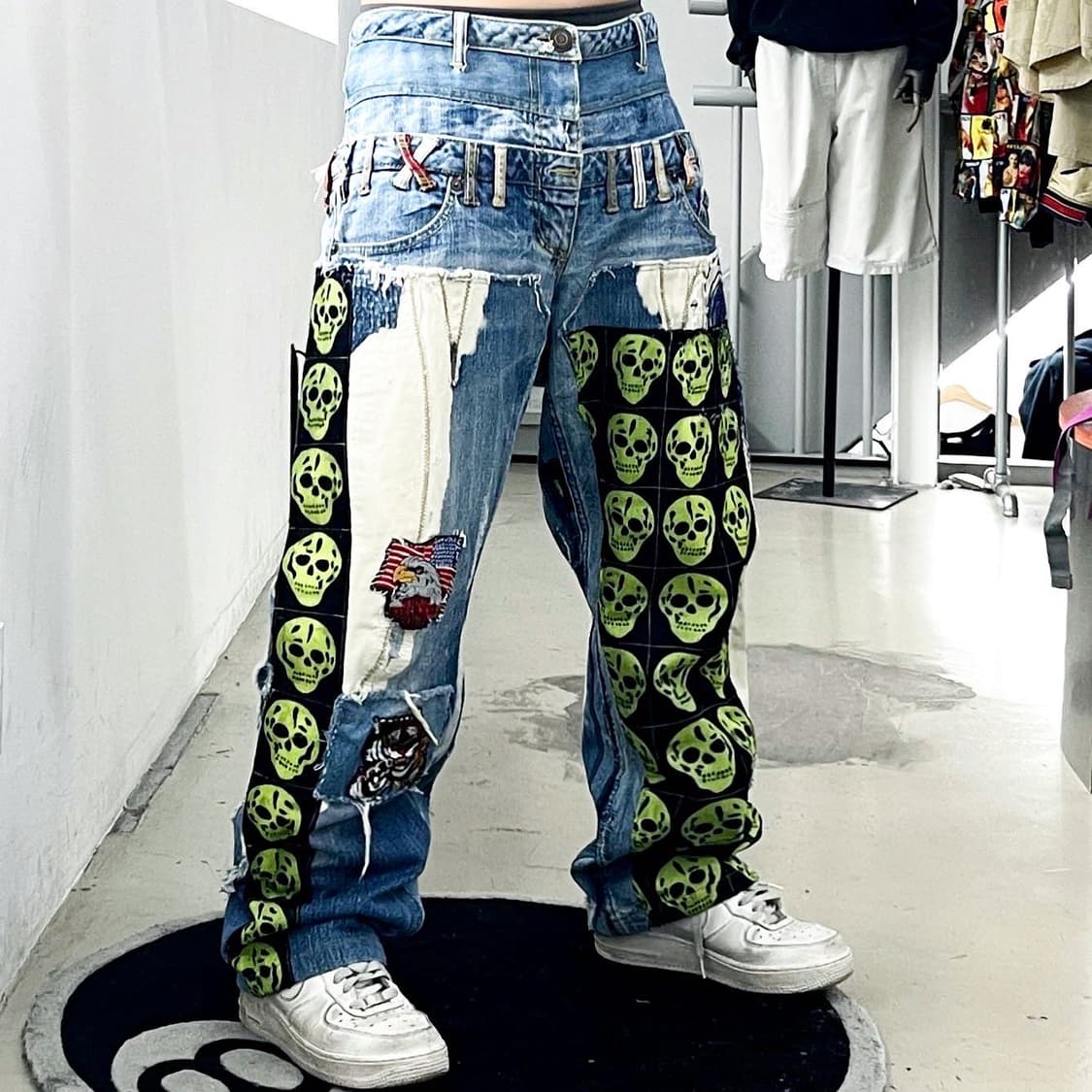 크레이지 리메이크 커스텀 팬츠 상품이미지1