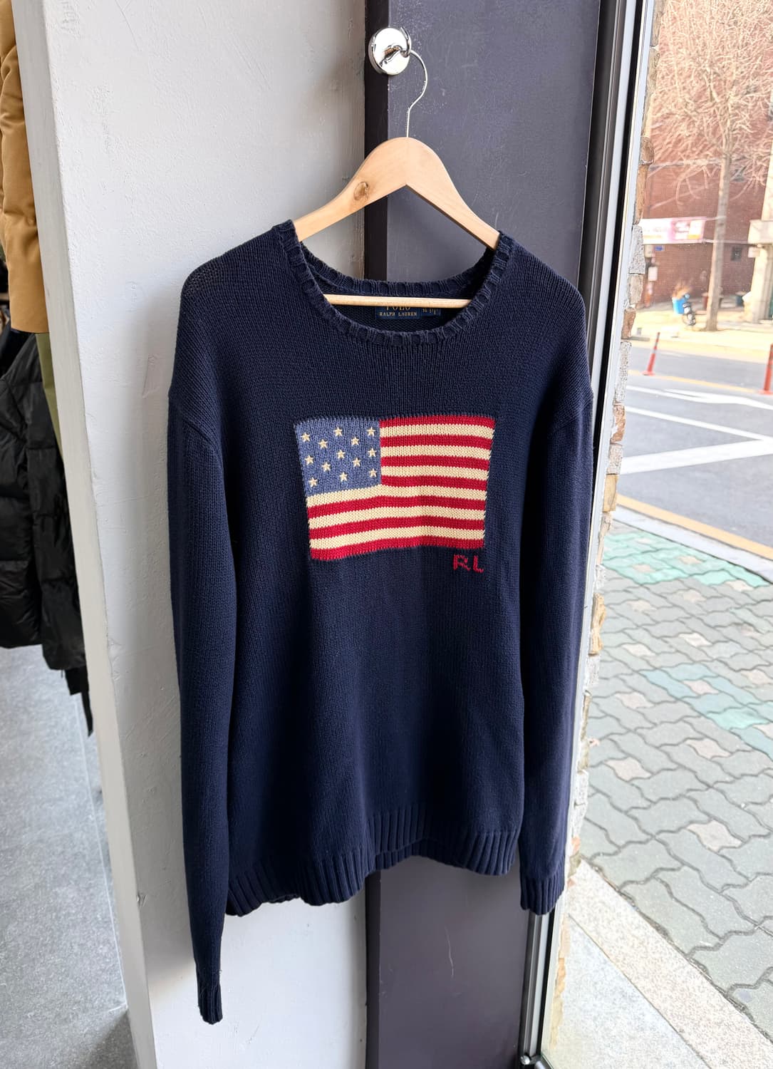 XL/ 폴로 랄프로렌 성조기 RL 스웨터 니트 상품이미지4