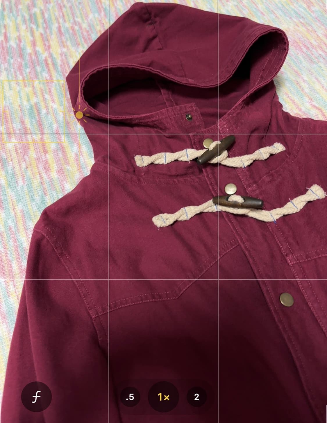 레드 코튼 후드 자켓  상품이미지10