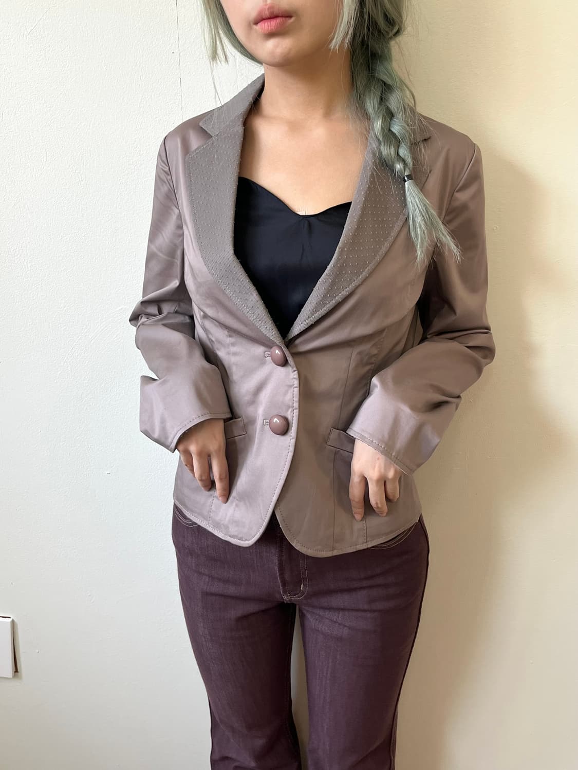 Sonia Rykier 도트 카라 자켓 상품이미지5