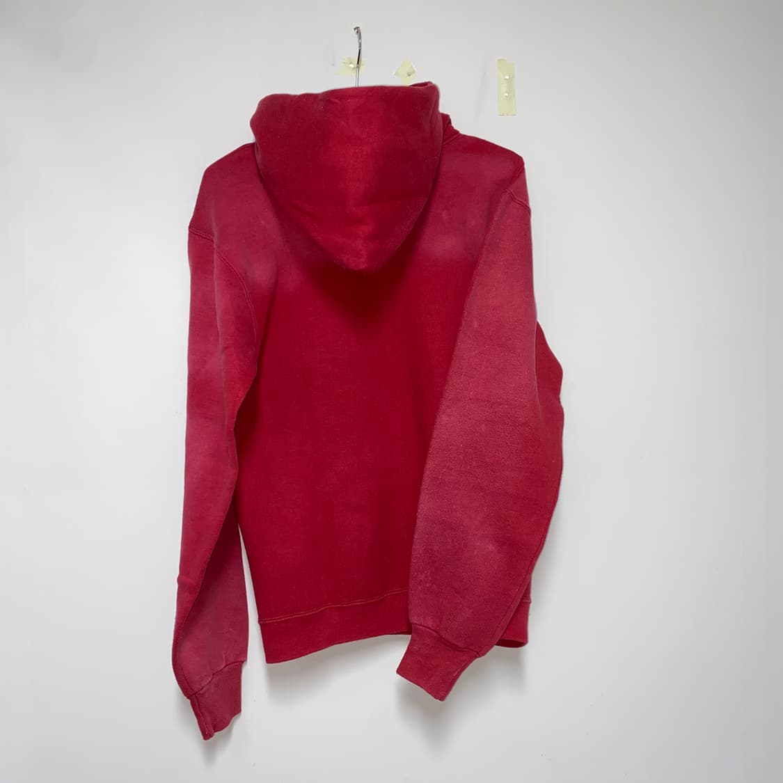 90년대 미제 러셀 에슬레틱 후디 레드 상품이미지2