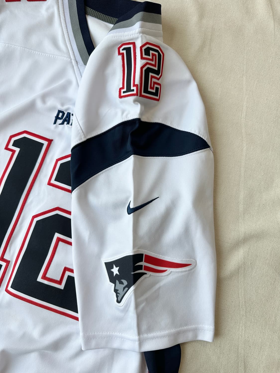 나이키 뉴잉글랜드 패트리어츠 톰 브래디 NFL 져지 화이트 L 상품이미지6