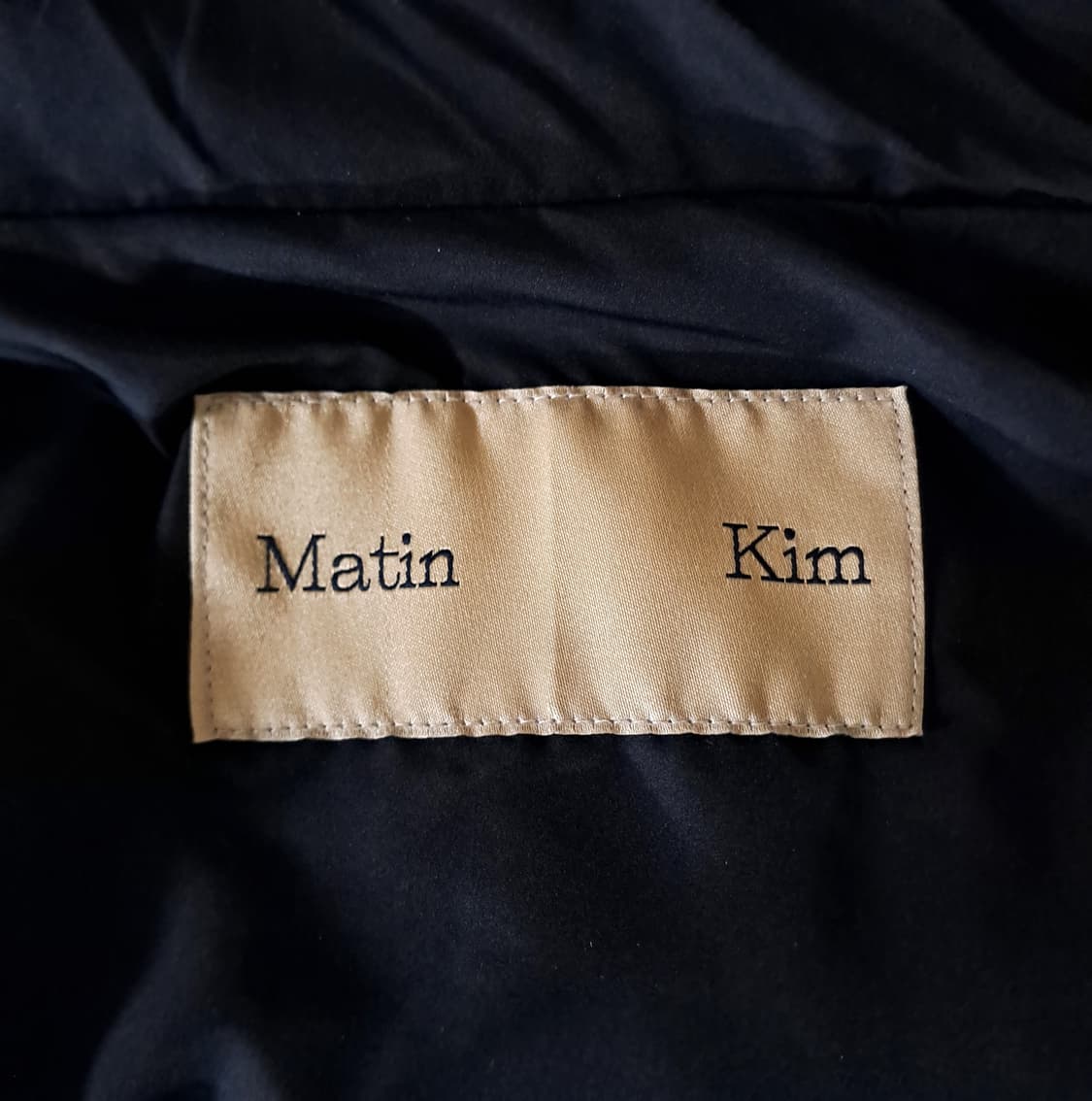 (택포) 마뗑킴 포켓 블랙 패딩조끼 S B537 상품이미지6