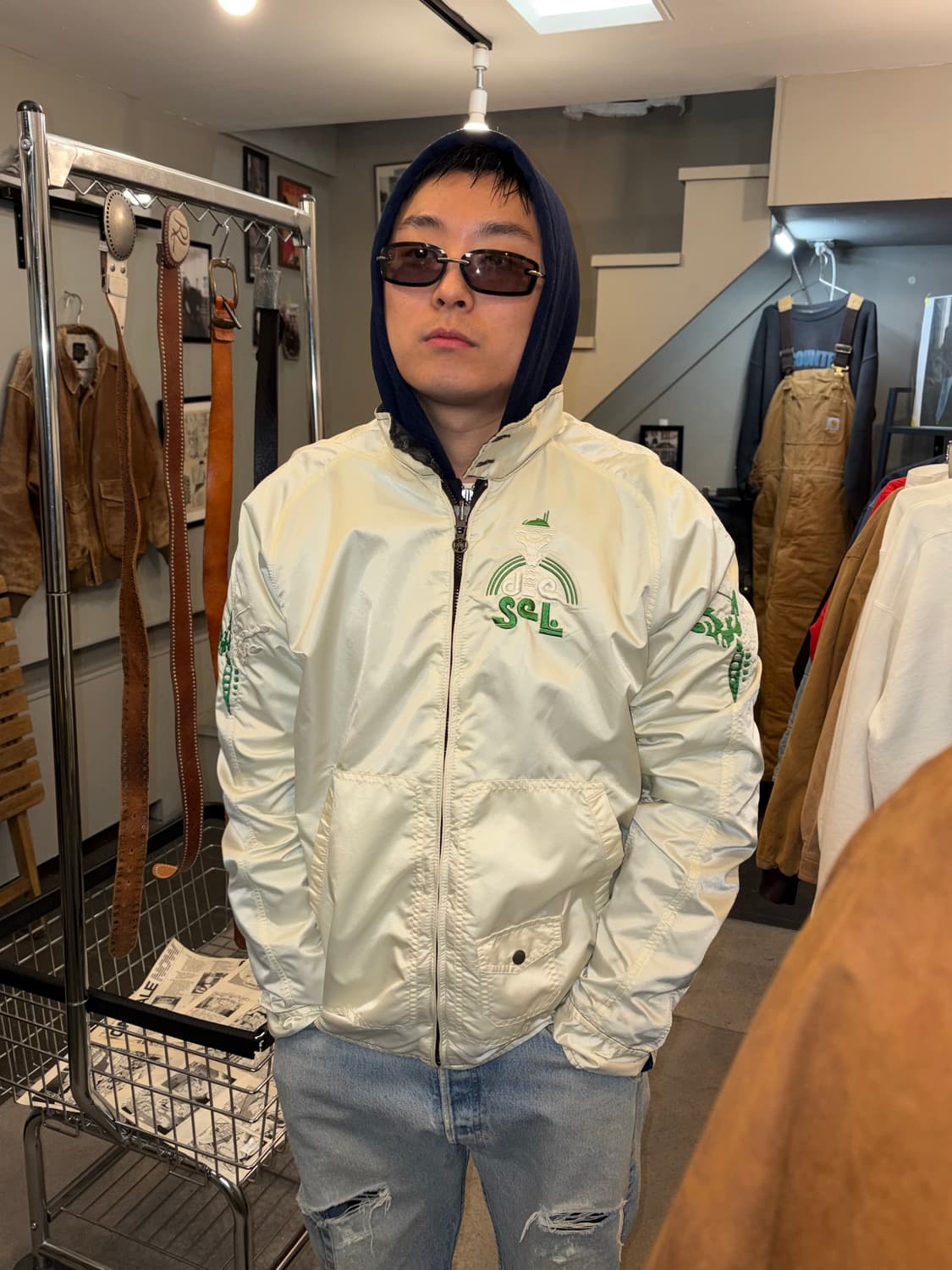 Diesel El Futuro reversible coach jacket 상품이미지3