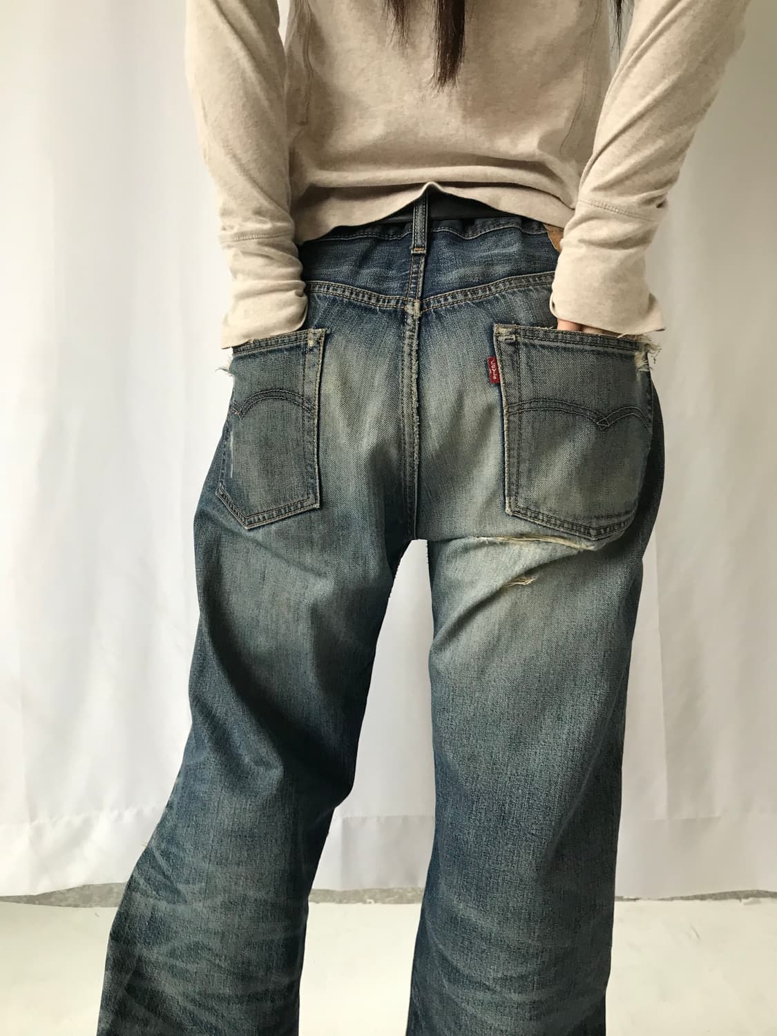리바이스 501 데님 팬츠  상품이미지2