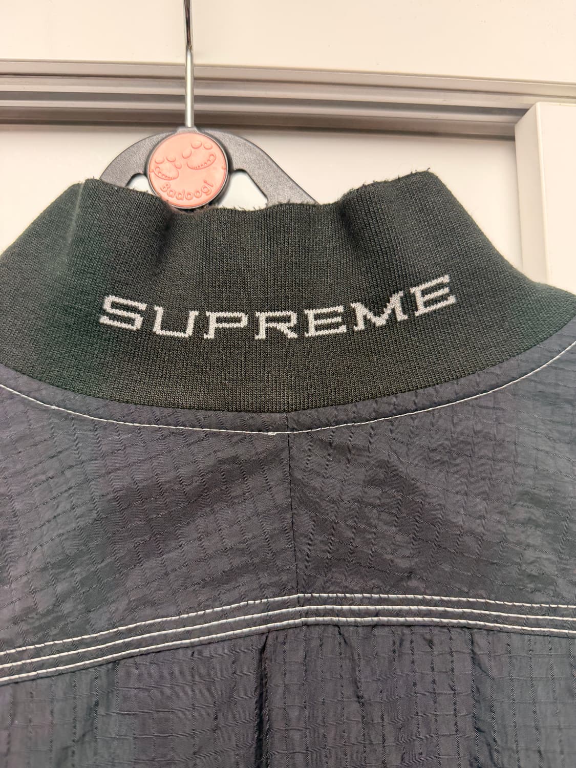 Supreme x Nike Ripstop Pullover Black XL 상품이미지3