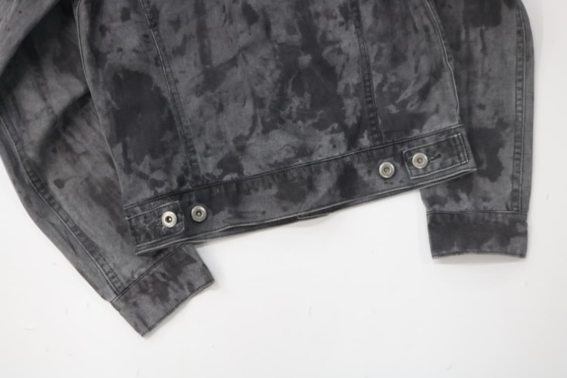 드레싱룸(DRESSING ROOM) 빈티지 워싱 블랙 데님 자켓 상품이미지8