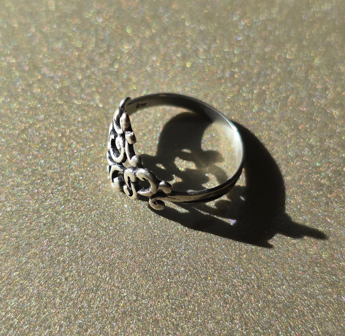 빈티지 셀틱 실버 925 은반지 상품이미지8