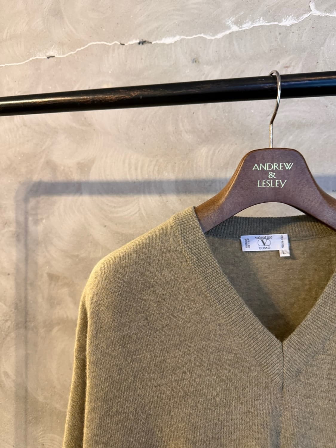 발렌티노 램스울 니트 남성100 상품이미지3