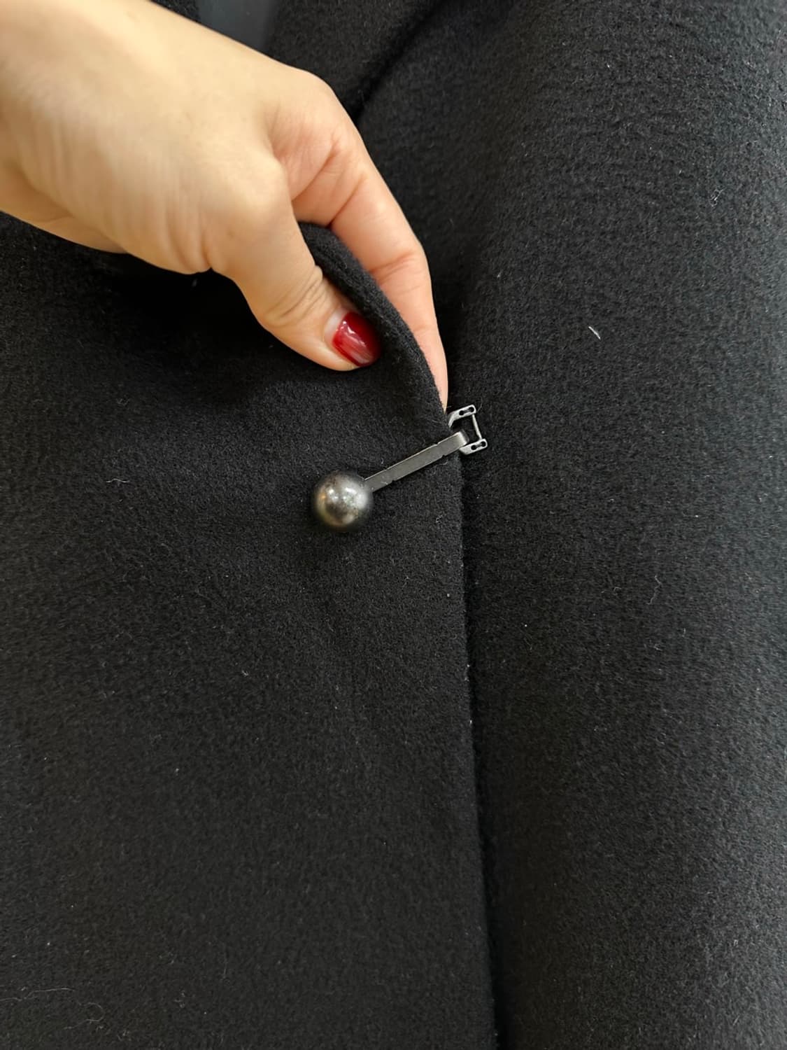 한섬 sjsj 캐시미어 블랜딩 양모 코트 상품이미지6