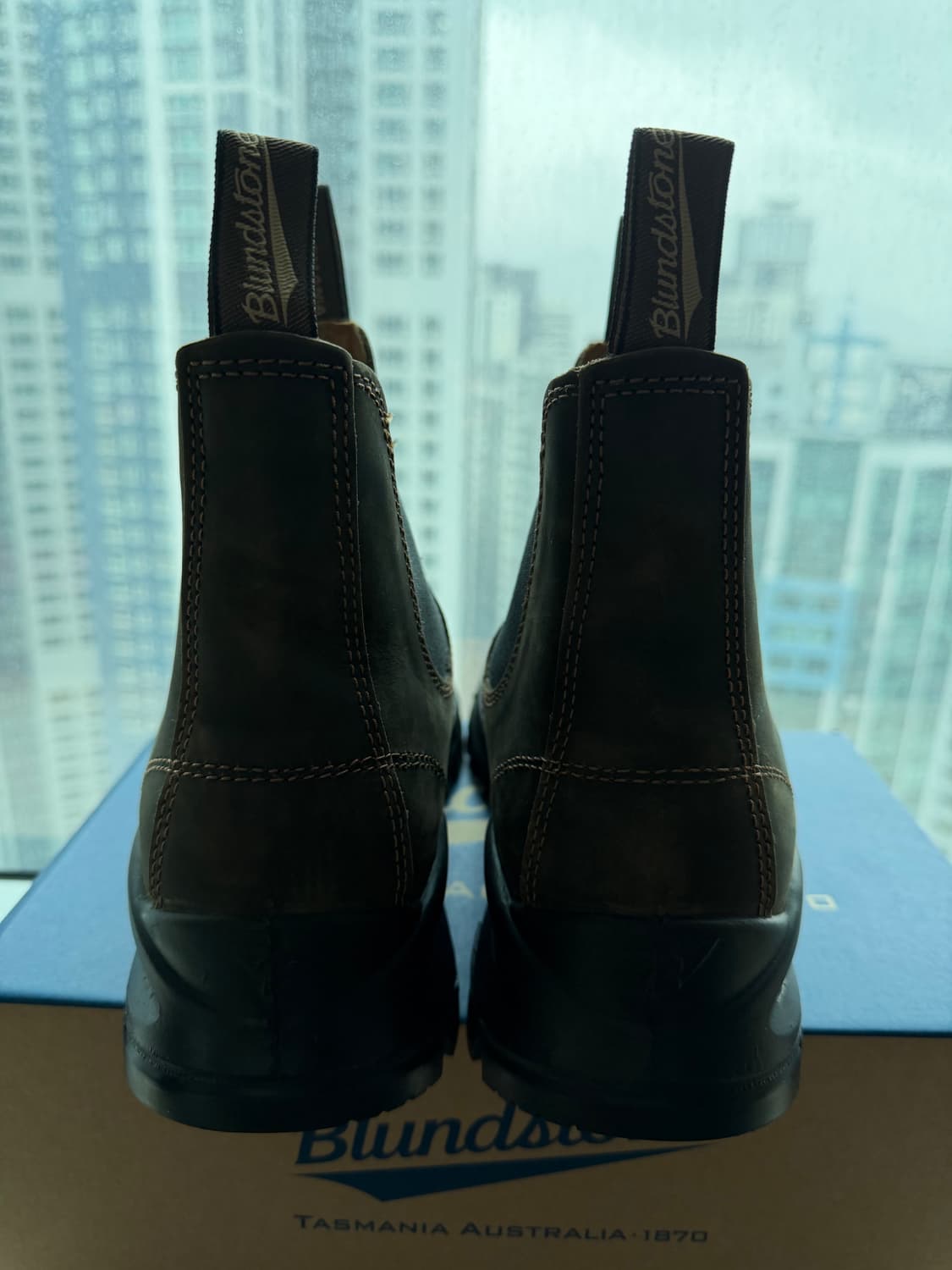 (새상품) 블런드스톤 2239 러스틱 브라운 첼시 부츠 AU9 상품이미지5