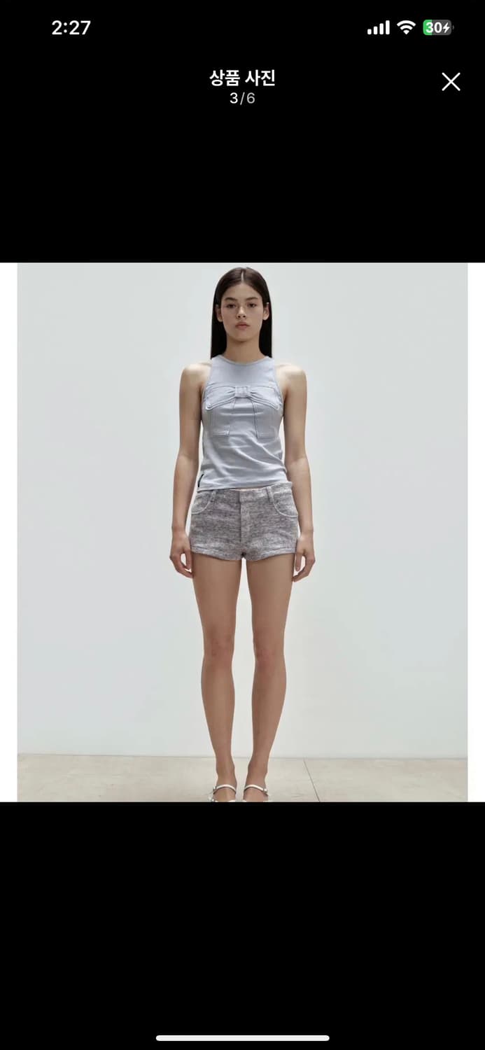 세릭 테리 쇼츠 팬츠 네이비 1size 상품이미지3