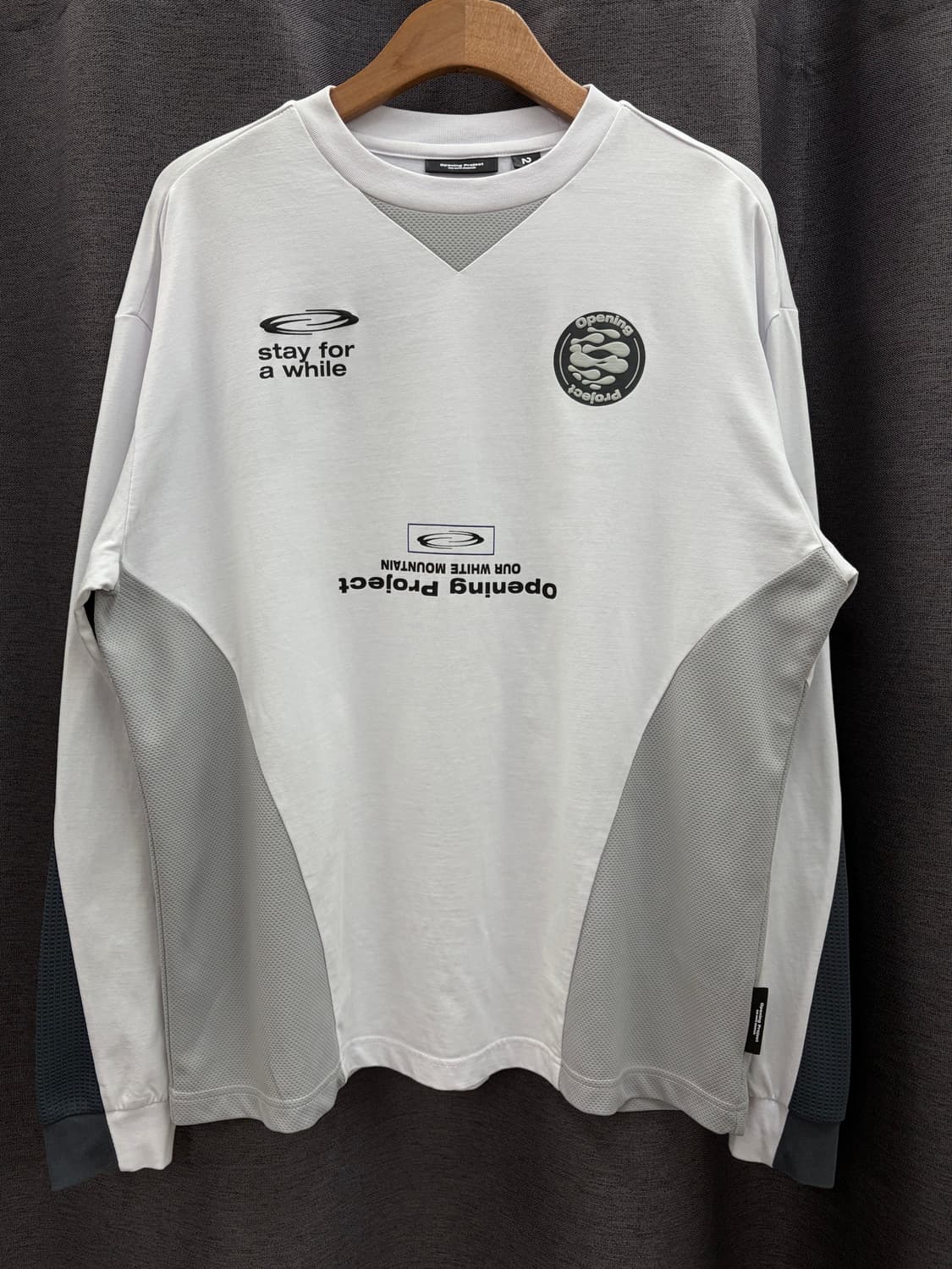 데드스탁 오프닝프로젝트 팀플레이 져지 긴팔 티셔츠 슬리브리스 2 상품이미지1